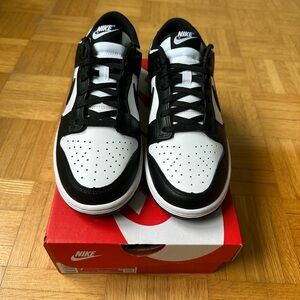Nike Dunk Low “Panda” Black/White – Women’s Size 7 – Brand New w/ Box
